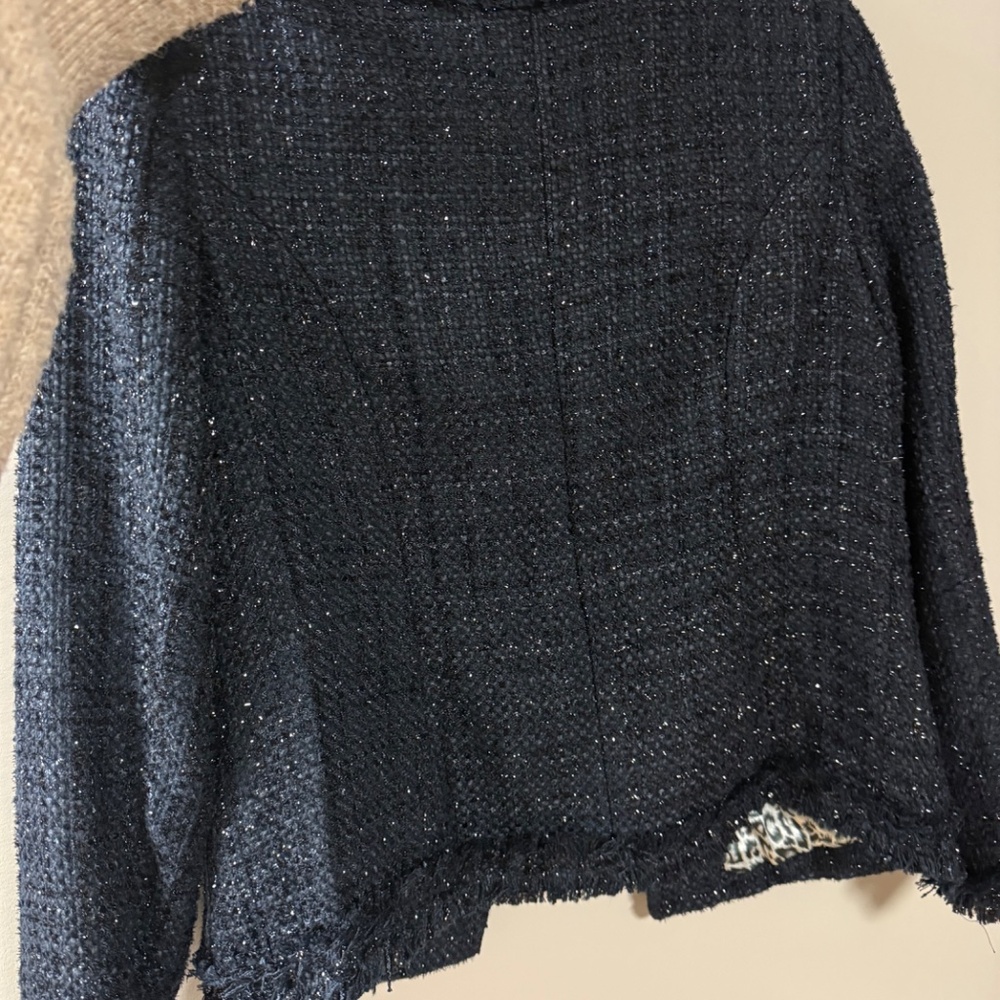 Navy Tweed Jacket - image 3